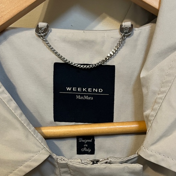 Weekend Max Mara Beige Trench Coat - Picture 2 of 4